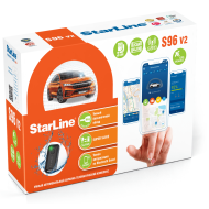 Сигнализация с автозапуском StarLine S96 v2 BT 2CAN+4LIN 2SIM LTE GPS