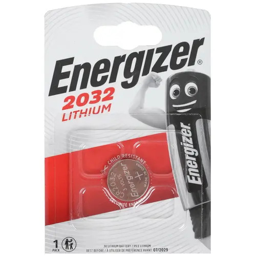 Батарейка Energizer CR2032 BL1 Батарейка Energizer CR2032 BL1