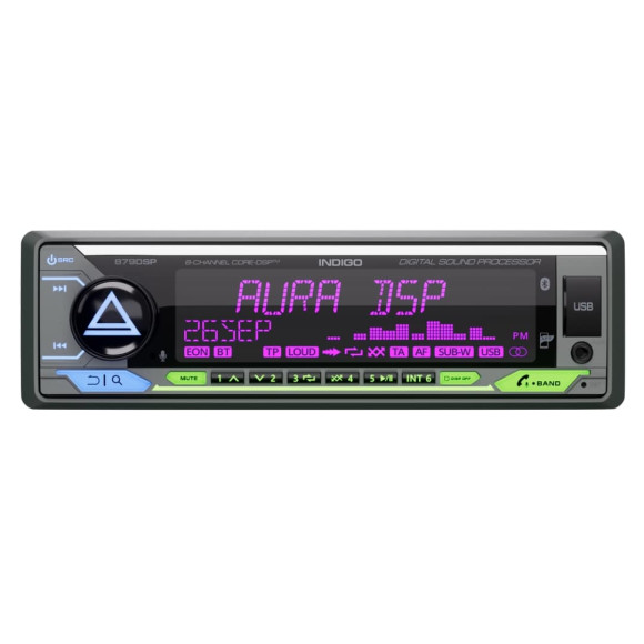 Автомагнитола Aura Indigo-879DSP