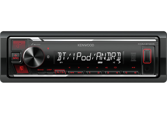 Автомагнитола Kenwood KMM-BT205