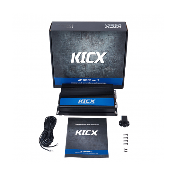 Автомобильный усилитель Kicx AP 1000D ver.2 Автомобильный усилитель Kicx AP 1000D ver.2