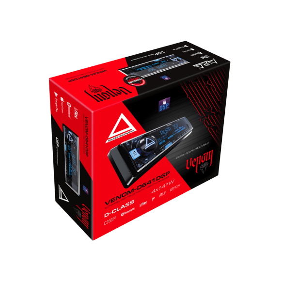 Автомагнитола Aura VENOM-D641DSP