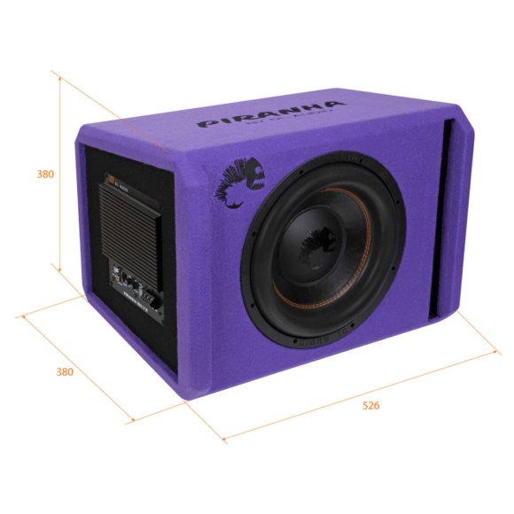 Автомобильный сабвуфер DL Audio Piranha 12A V2 Purple