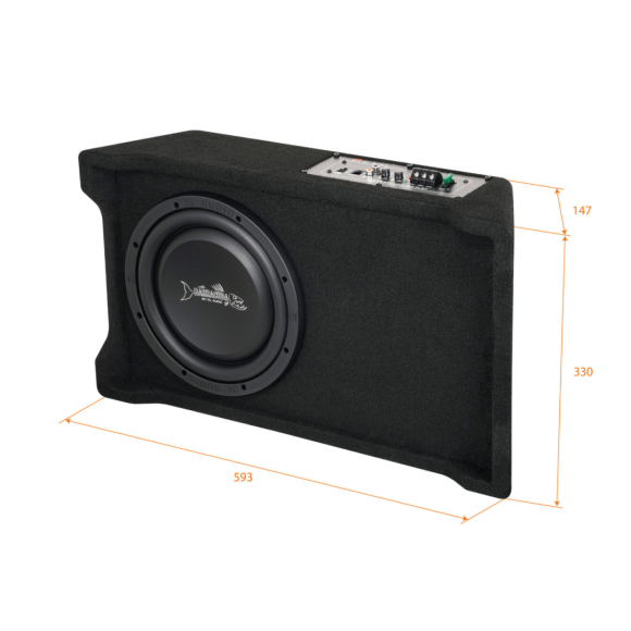 Автомобильный сабвуфер DL Audio Barracuda 10A Flat Автомобильный сабвуфер DL Audio Barracuda 10A Flat