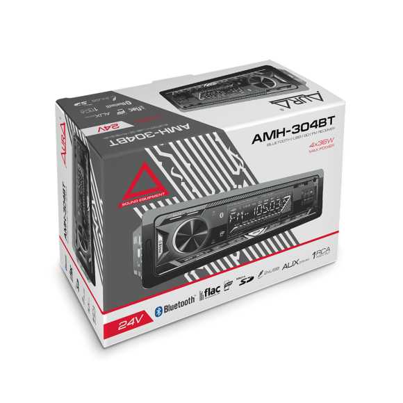 Автомагнитола Aura AMH-304BT