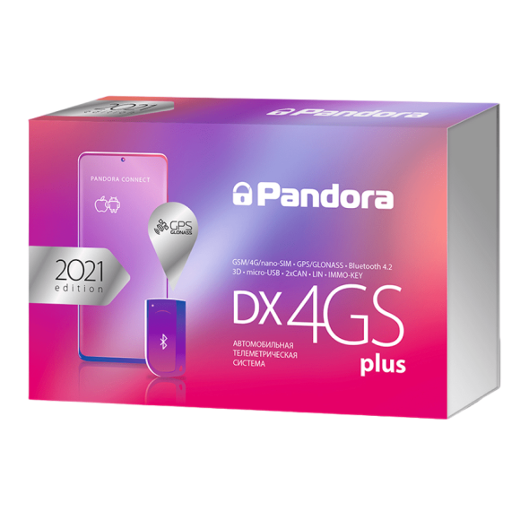Автосигнализация Pandora DX 4GS Plus