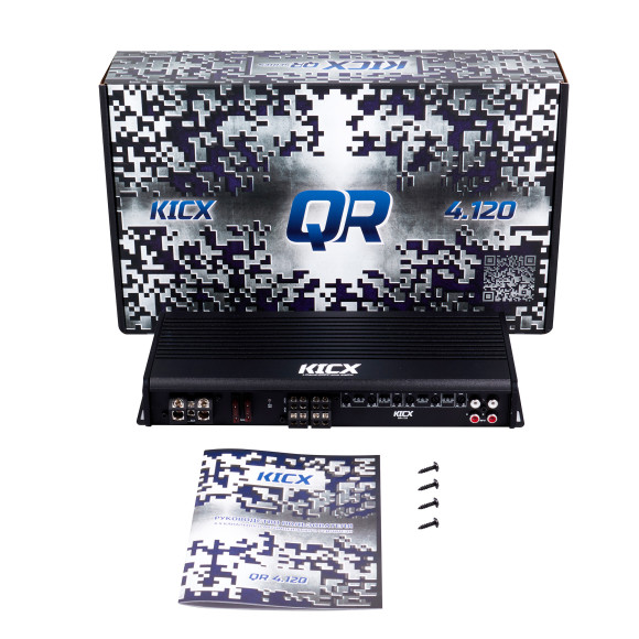 Автомобильный усилитель Kicx QR 4.120