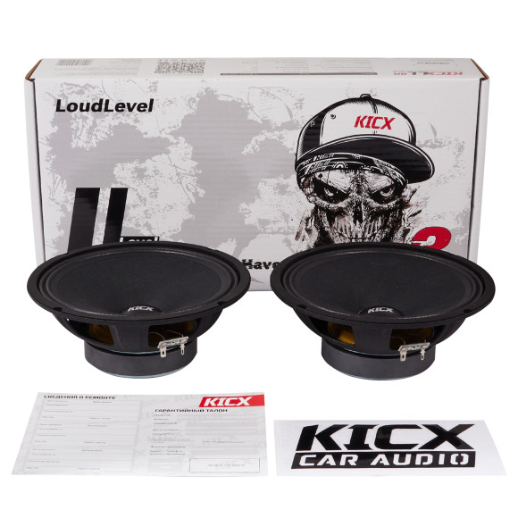 Автоакустика Kicx LL80 ver.3 (4 Ohm) Автоакустика Kicx LL80 ver.3 (4 Ohm)