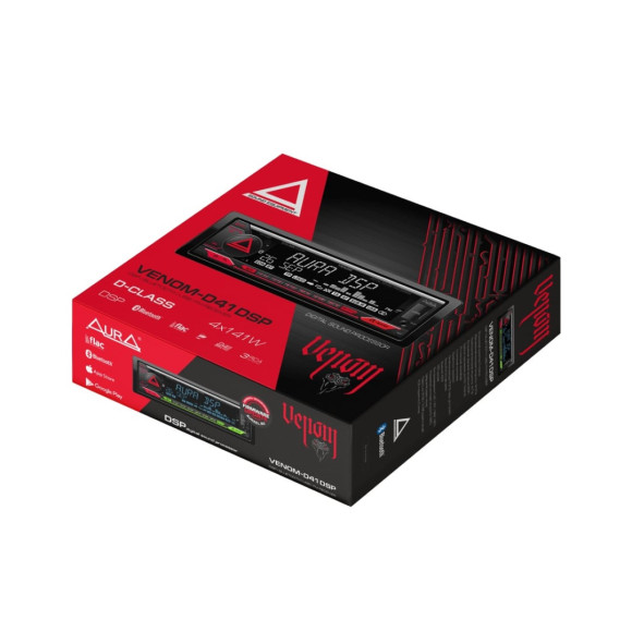 Автомагнитола Aura VENOM-D41DSP Автомагнитола Aura VENOM-D41DSP
