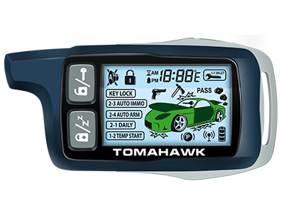 Брелок для сигнализации Tomahawk 9.7 ЖК