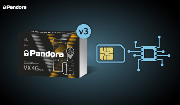Сигнализация с автозапуском Pandora VX 4G GPS v3 Сигнализация с автозапуском Pandora VX 4G GPS v3