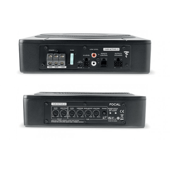 Автомобильный сабвуфер Focal iSub Active 2.1 Автомобильный сабвуфер Focal iSub Active 2.1