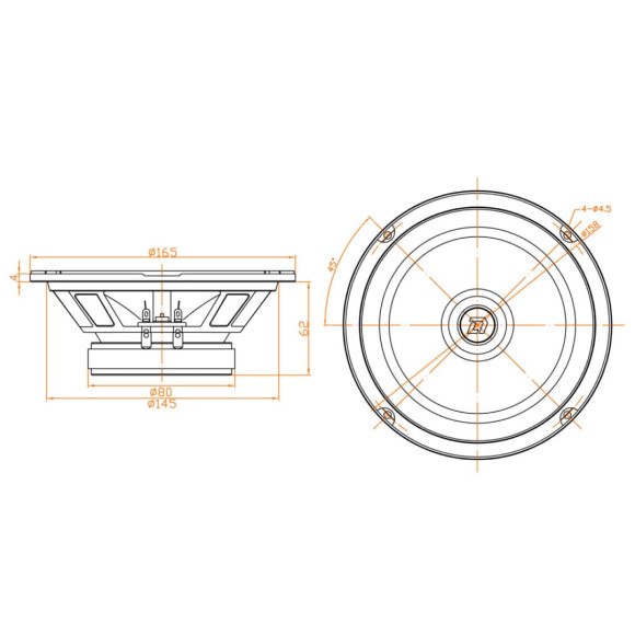 Автоакустика DL Audio Gryphon Lite 165 V.3 Автоакустика DL Audio Gryphon Lite 165 V.3