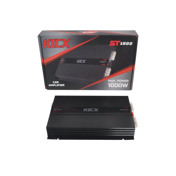 Автомобильный усилитель Kicx ST1000 Автомобильный усилитель Kicx ST1000