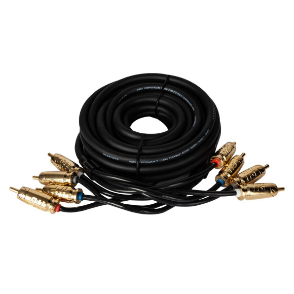 Межблочный кабель Kicx RCA-44-5-SS Межблочный кабель Kicx RCA-44-5-SS