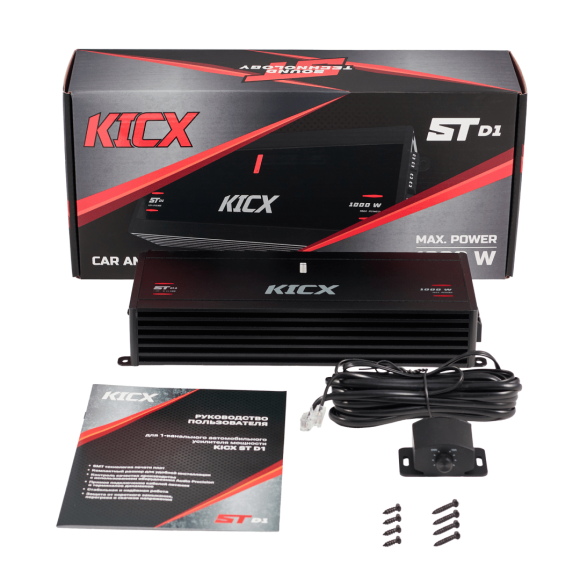 Автомобильный усилитель Kicx ST D1